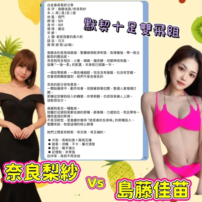 台北外送茶-奈良梨紗