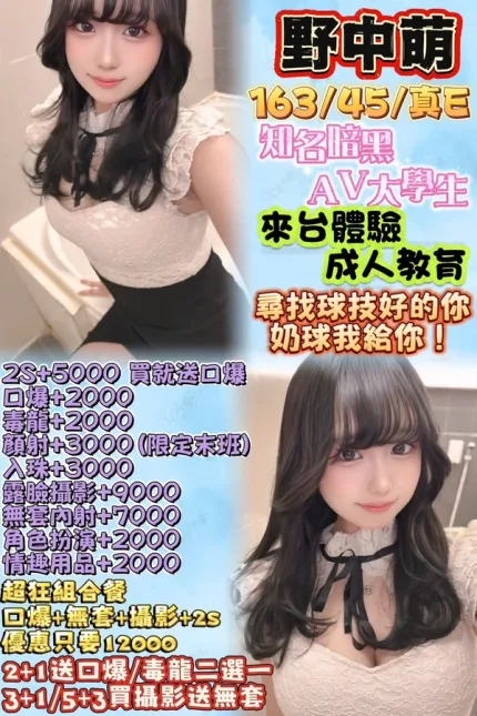 台北外送茶-野中萌